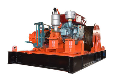 Argano motorizzato diesel 10 Ton Capacity For Construction della gru