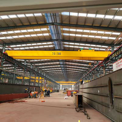 Singola fine nastro Crane Industrial Indoor Monorail sopraelevato del fascio di forte rigidità