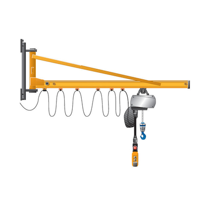 180 gradi ampiamente usato che girano Jib Crane With Remote Control