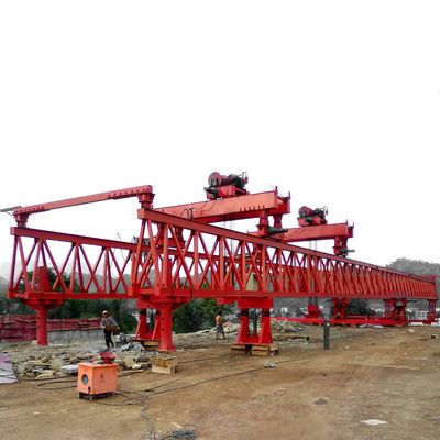Lanciatore ferroviario ad alta velocità Crane Bridge Girder Erection Machine 50M
