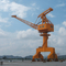 Porto mobile resistente Crane Marine Level Luffing Container portale