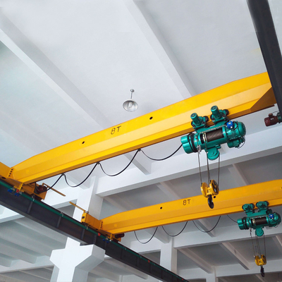 Tipo di sollevamento elettrico Crane With Hoist sopraelevato di LD di rendimento elevato