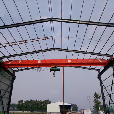 Tipo di sollevamento elettrico Crane With Hoist sopraelevato di LD di rendimento elevato