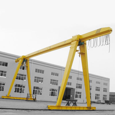 Industriale all'aperto che solleva la gru a cavalletto dell'acciaieria con una capacità di 10 tonnellate