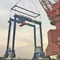 Meccanismo di sollevamento elettrico 55 tonnellate RTG Gantry Crane con pneumatico di gomma