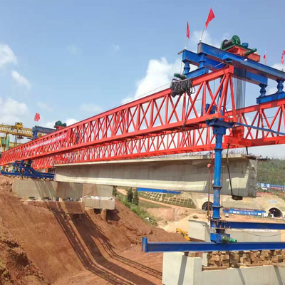 Tipo della capriata che lancia capacità pesante 5m/Min di Crane Bridge Girder Erection Machine